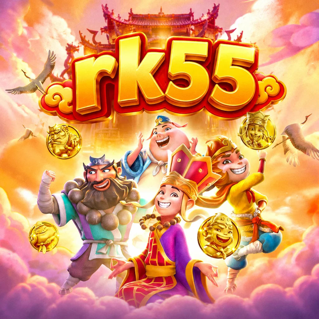 rk55 karakter Biksu Tong, Sun Wukong, Bajie, dan Wujing dalam Journey to the Wealth