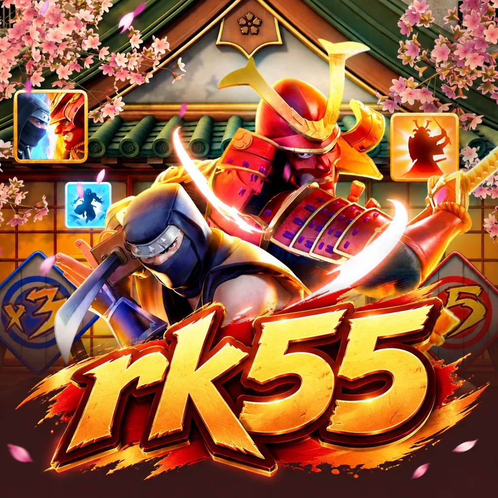 rk55 duel bertema pertarungan prajurit Ninja vs Samurai